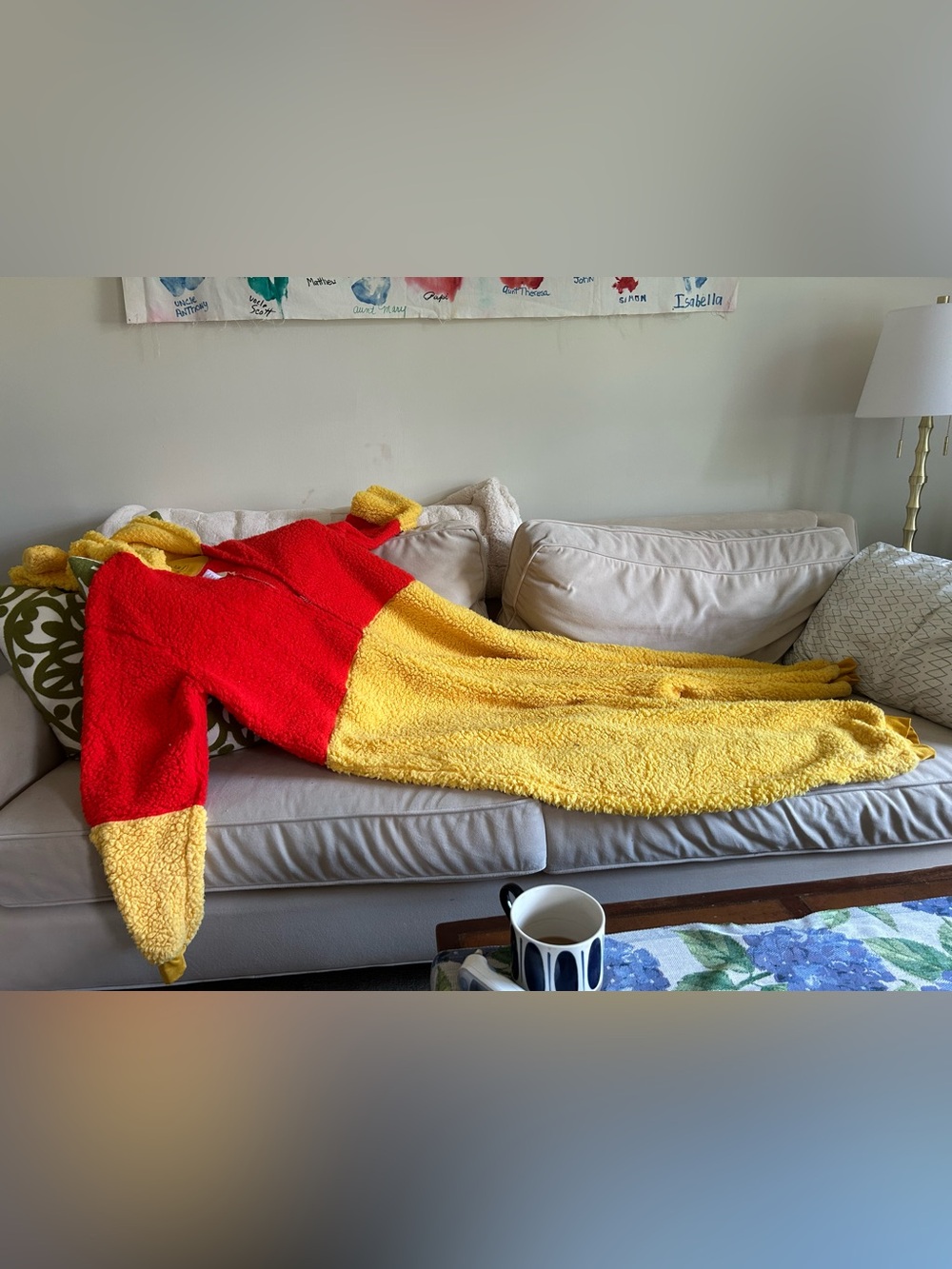 Disney Red and Yellow Winnie the Pooh costume. - Picture 6 of 6
